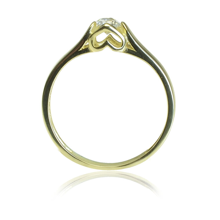 GOLDIE Diamantový prsteň Srdiečko ER509.AWX