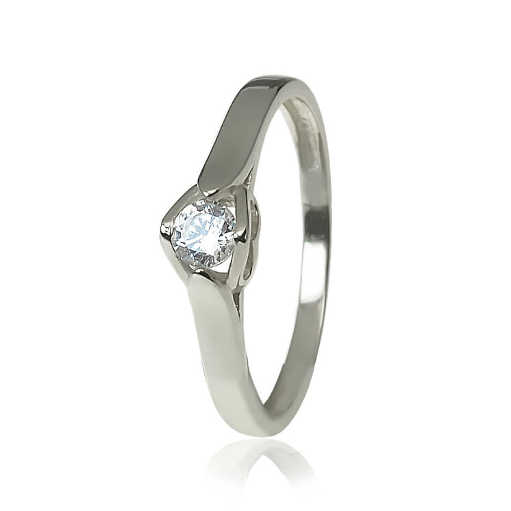 GOLDIE Diamantový prsteň Srdiečko white ER510.AWX