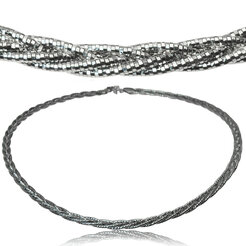 GOLDIE Strieborný náhrdelník Elegant LNLS008.KMB