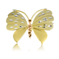 GOLDIE Zlatá brošňa Motýľ LBO023.TR