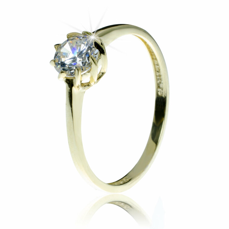GOLDIE Zlatý prsteň Clarisa ER541.SP