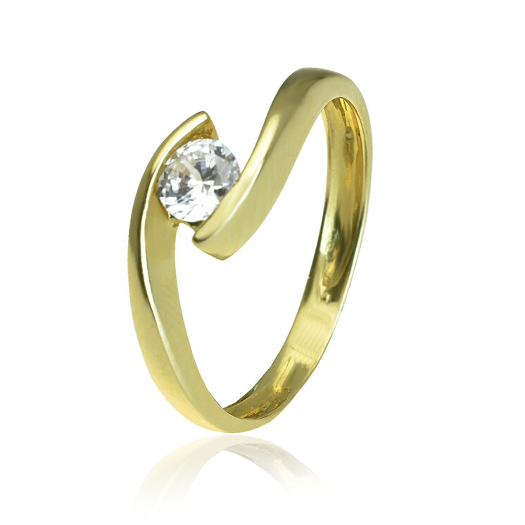 GOLDIE Zlatý prsteň Heath ER004.GMB