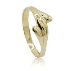 GOLDIE Zlatý prsteň Korin LRG559.FS