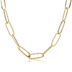 Zlatý náhrdelník Avery LNL409.TR