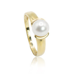 Zlatý perlový prsteň LRG664.AL
