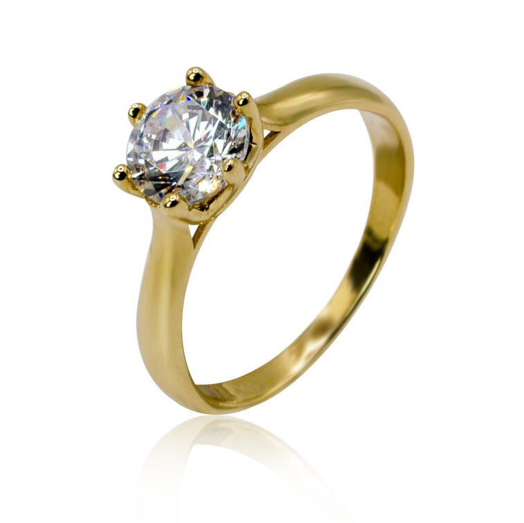 Zlatý prsteň Celeste ER567.ZO